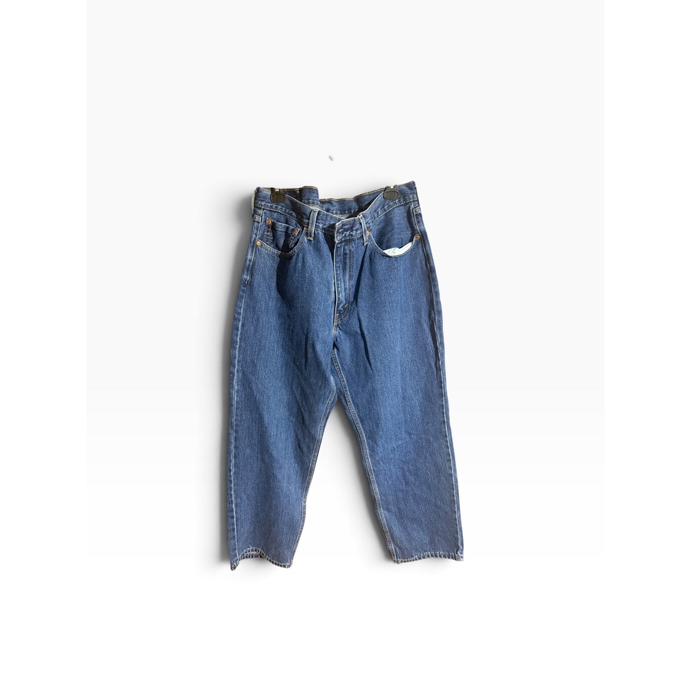 Levis 550 Relaxed Fit Tapered Leg Jeans Mens 32x26 Blue Denim Medium Wash